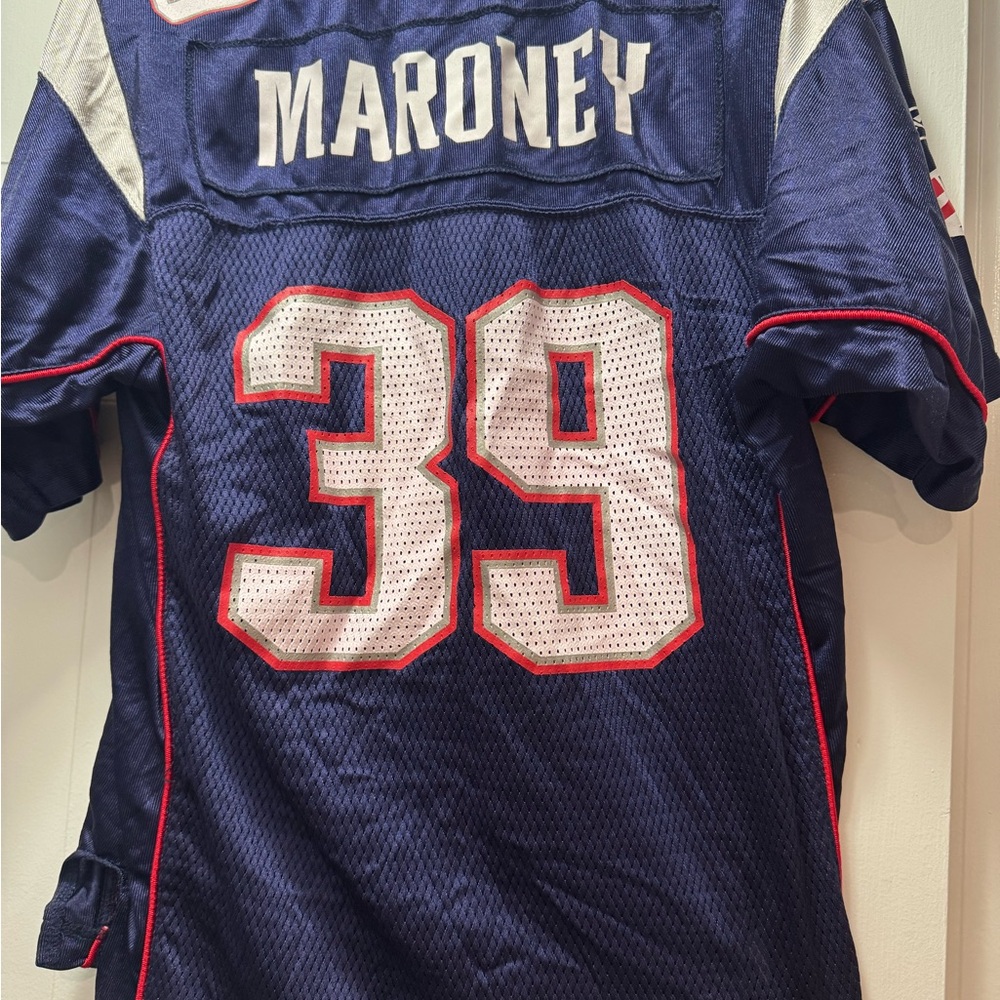 NFL Authentic Navy and White Jersey
